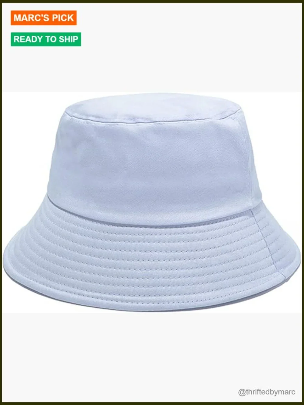 Packable Bucket Hat UPF 50+ Sun Protection Cotton Adjustable Fishing Travel Cap